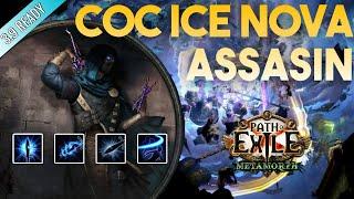 [3.9] CoC Ice Nova Build - Assassin Shadow - Metamorph - Path of Exile 3.9