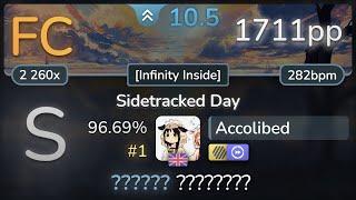 NEW OSU PP RECORD, AKOLIBED FC'D SIDETRACKED DAY and GOT 1700PP (WITH REACTION)