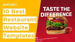 10 Best Restaurant Website Templates