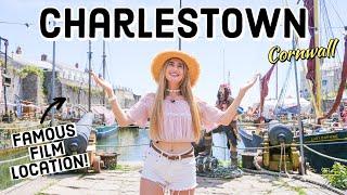 Beautiful CHARLESTOWN, Cornwall! Exploring Village & Harbour