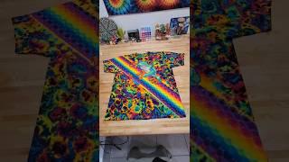 Chromatic Jungle #handmade #artprocess #tiedye #fyp