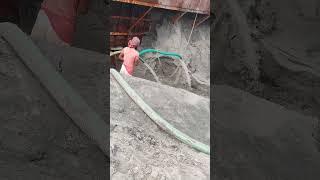 Sand unload from big ship #shahin360 #construction #sandcarrier