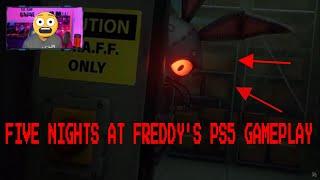 FIVE NIGHTS AT FREDDY'S SECURITY BREACH GAMEPLAY REACTION!