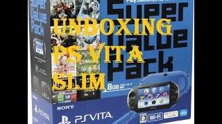 [Unboxing] PlayStation VITA 2000 Super Value Pack Blue Color