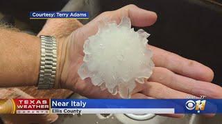 Severe Storms Drop Large Hail On Parts Of North Texas Friday Night