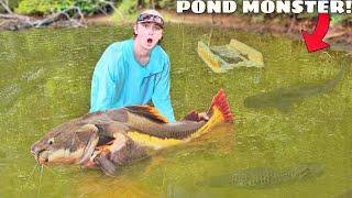 I Finally CAUGHT the POND MONSTER!