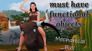 The Best FUNCTIONAL OBJECT Mods! ~ 15+ mod showcase for The Sims 4