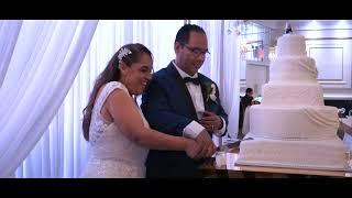 MR. & MRS. CABRERA AT MAESTROS CATERING BRONX NEW YORK EXCELLENT WEDDING WITH LIVE BAND/LED ROBOT