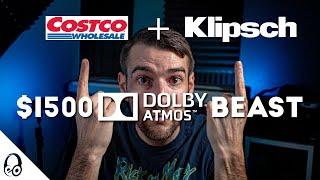 $1,500 BRAND NEW Dolby Atmos BEAST SETUP?! Costco & Klipsch Bring It AGAIN!!!