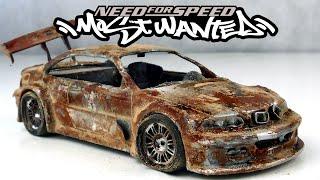 Restoration BMW M3 GTR E46 Destroyed NFS car