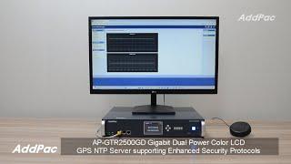 AP-GTR2500GD Gigabit Dual Power GPS NTP Server Enhanced Security Protocols(GPS시각동기서버 보안프로토콜 기능)