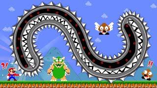 Super Mario Bros. But Mario Can Turn Everything Turns to Stretching? | ADN MARIO GAME