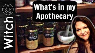 Tour A Witch's Herb Cabinet