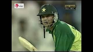 Moin Khan little cameo 3 Sixes vs Westindies | Coca Cola Cup Sharjah 1999