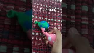 simple way to make stress ball only with two balloons and Caesar