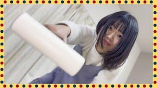 Chased by GIANTESS with lint rollar | GIANTESS FAMILY