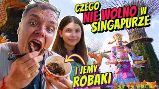 CZEGO NIE WOLNO W SINGAPURZE - JEMY ROBAKI -VLOG