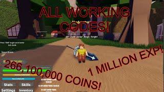 All Working Codes! (266,100,000 COINS and 1 MILLION EXP!) | Black Clover Kingdom Grimshot Roblox