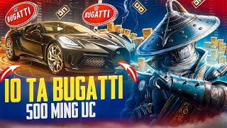 TEKINGA 500 MING UC OLISH|OBUNACHIM UCHUN 10 TA BUGATTI OLAMIZ