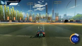 ROCKET LEAGUE: 100% PRO STRIKER TRAINING l CAPTAIN BLUE SHELL