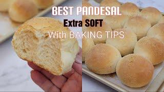 NO-FAIL Pandesal Recipe for Beginners | Soft Even After Few Days | Easy Version with TIPS!