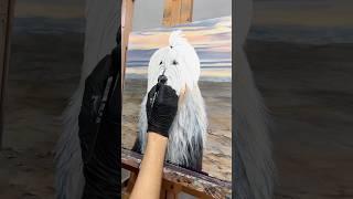 This was a challenge ️ #petportrait  #petportraitartist #memorial #art #dogpainting #artist #dog