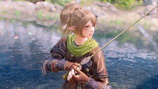 Skyrim Mods: Anniversary Edition Fishing, Jump Attack, Katana Animations