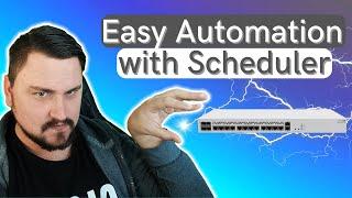 MikroTik makes Network Automation really simple with Scheduler (Quick Startup & Backup scripts)