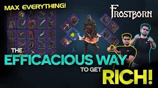 The Efficacious Way to get Rich in Frostborn! How to get Every Resource in the Game! - JCF