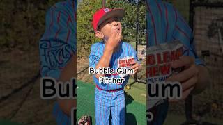 Bubble Gum Pitcher vs Sunflower Seed Pitcher #baseball #baseballlife #9u #baseballpitcher