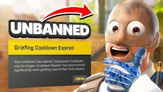 I finally got UNBANNED AGAIN...