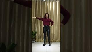 恋尚广场舞【还是她最美】背面练习