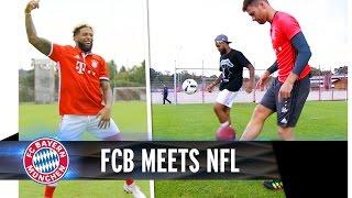 Beckham Jr. visits Säbener Straße | FC Bayern meets NFL