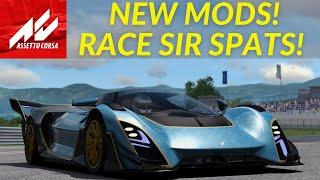 NEW Assetto Corsa Mods! Plus LIVE Hot Lap Event Information With Sir Spats - Download Links