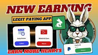 NEW APP 2025=MAG IPON NG HEART+ BUNNY POINTS | NANAGIFT_New Released app#earningapp#moneymakingapps