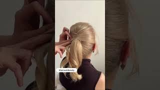 Nice and Stylish Ponytail  | wedding hairstyle | hairstyle  tutorial