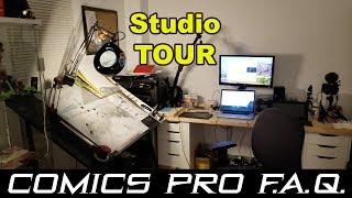 Comics Pro FAQ w/Tom Nguyen #2: My Studio Tour!