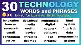 30 Technology English Words and Phrases To Help You Expand Your English Vocabulary