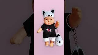 Пупс Wolf Chan SKZOO, Amigurumi, Вязаные игрушки. Crocheted toys