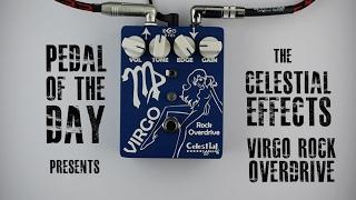 Celestial Effects Virgo Rock Overdrive Guitar Effects Pedal Demo