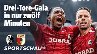 SC Freiburg - FC Augsburg Highlights Bundesliga, 7. Spieltag | Sportschau Fußball