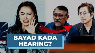 CATHY BINAG NAGSALITA NA! MAY BAYAD KADA QUADCOM HEARING?