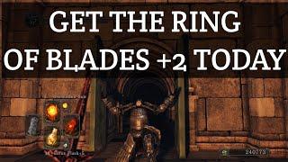 How To Get Ring Of Blades +2 Dark Souls Scholar Of The First Sin