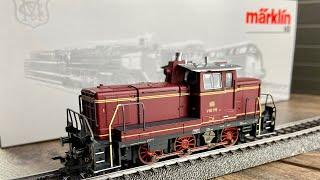 Märklin 37861 Diesel Rangierlok BR V 60 DB Spur H0 - Modelleisenbahn Test & Unboxing