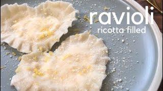 Ricotta Filled Ravioli