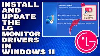 How To Install and Update the LG Monitor Drivers in Windows 10/11 [Guide]