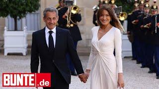 Carla Bruni - Hand in Hand: Verliebter Auftritt mit Nicolas Sarkozy