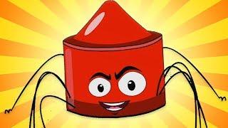 incy wincy паук | песенки для детей | Incy Wincy Spider | Baby Toons Network Russia