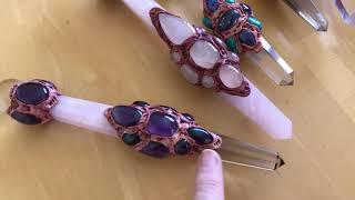 New wands just in at Spirit Walker Crystals