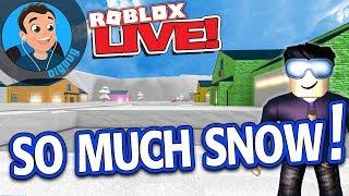 There's SO MUCH SNOW in Roblox Snow Shoveling Simulator Live! DigDugPlays Roblox